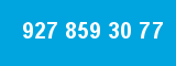927 859 30 77 927 859 30 77